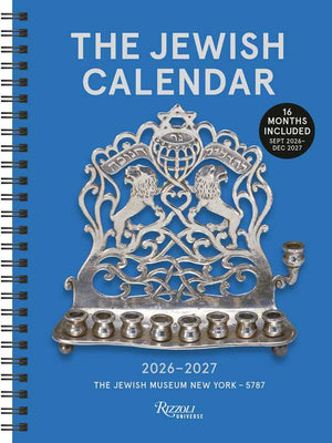 Jewish Calendar 2026–2027 (5787) 16-Month Planner by The Jewish Museum, New York