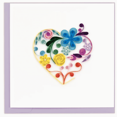Heart Quilling Cards in 3 Designs