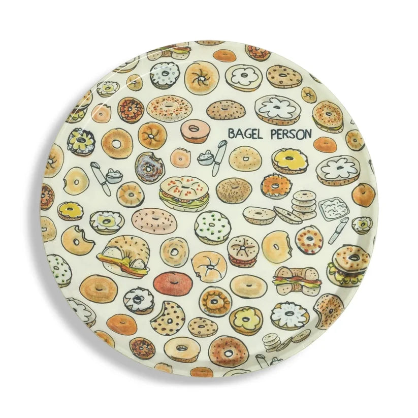 Bagel Person 14" Tray