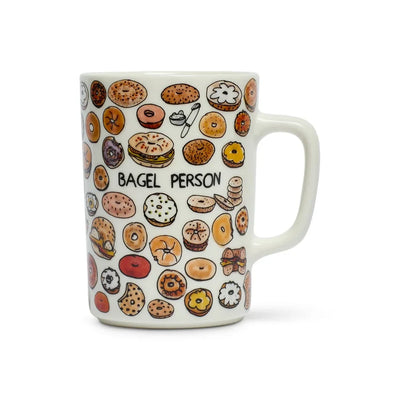 Bagel Person Mug