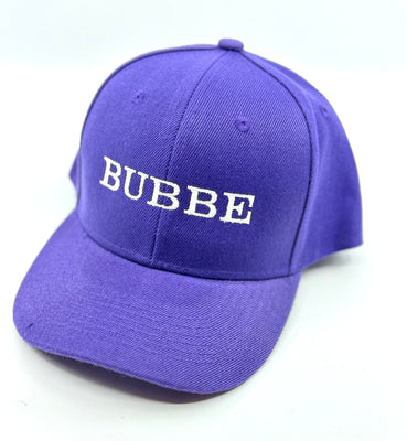 Bubbe Baseball Cap Purple