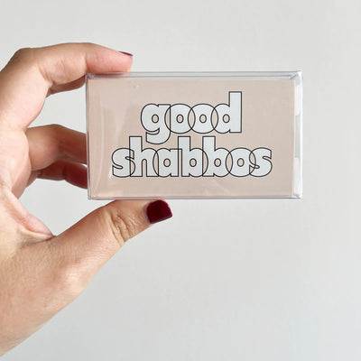 Good Shabbos Mini Notecards