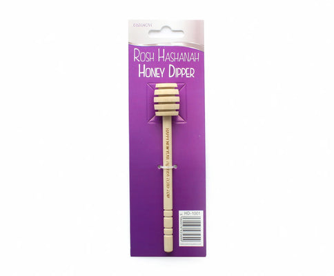Shana Tovah Wooden Honey Dipper