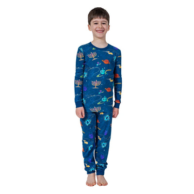 Space Cadet Hanukkah Pajamas (Kids & Adult Sizes)