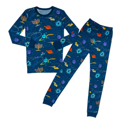 Space Cadet Hanukkah Pajamas (Kids & Adult Sizes)