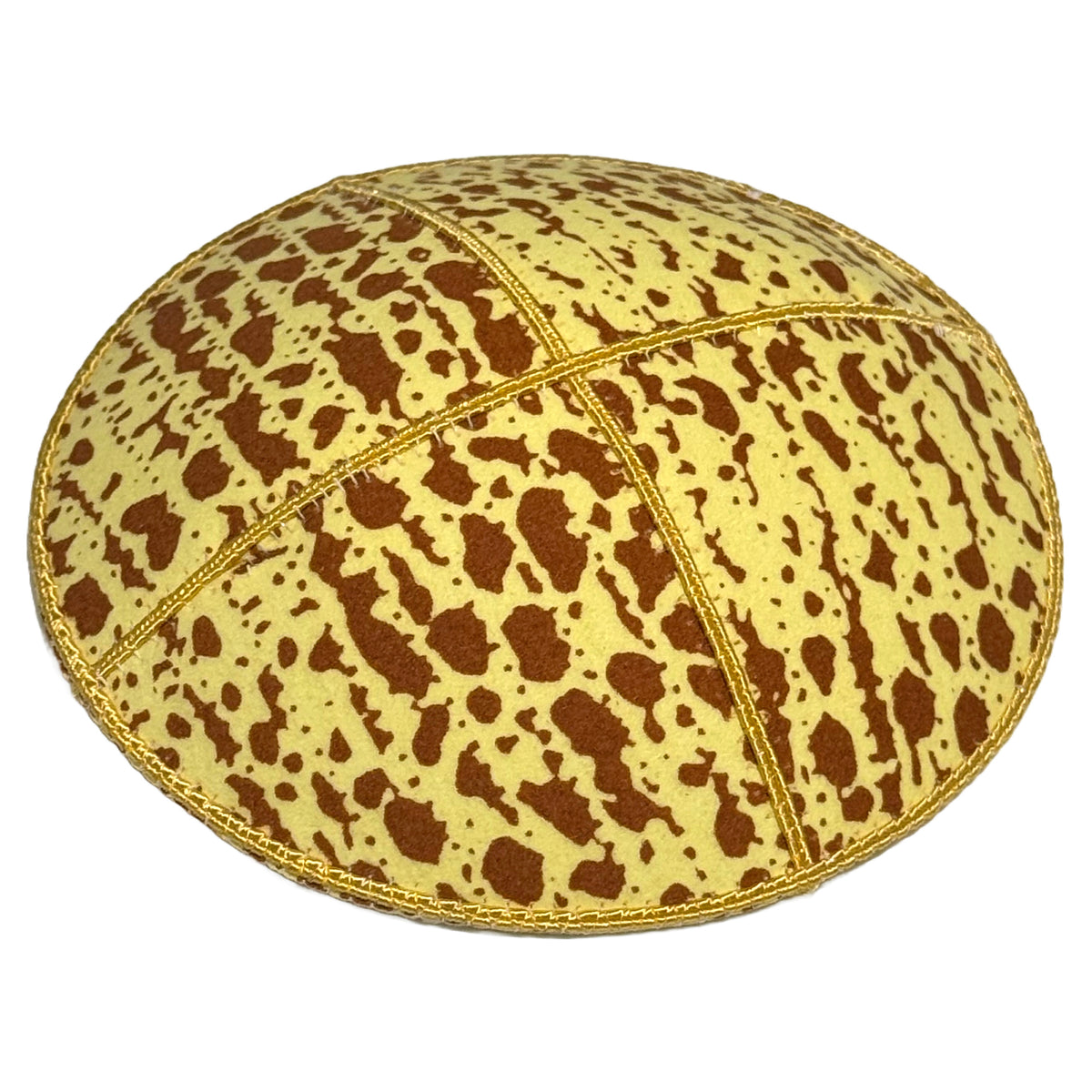Children's Leather Matzah Kippah