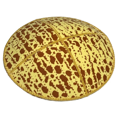 Children's Leather Matzah Kippah
