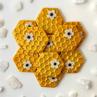 Rosh Hashanah Gold Glamour Honeycomb Marzipan
