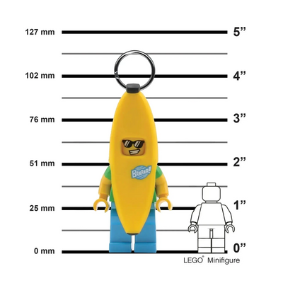 LEGO® Keychain Light - Banana Guy
