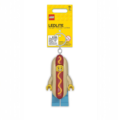 LEGO® Keychain Light - Hot Dog Man
