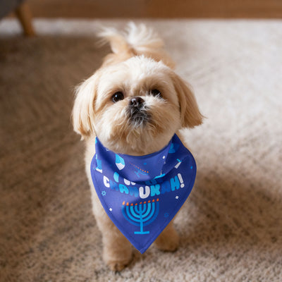 "Chewdaica"™ Chanukah Dog Bandana