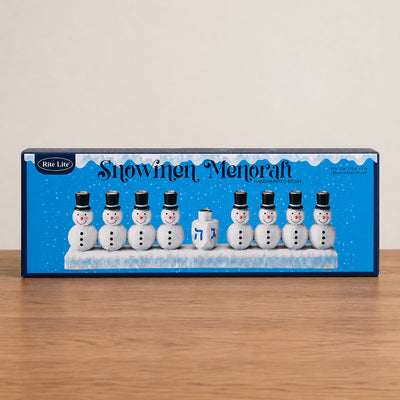 Snowmen Menorah