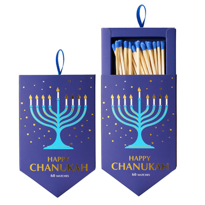 Chanukah Matches in Dreidel Shaped Gift Box
