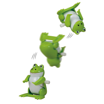Wind-up Back Flipping Frog
