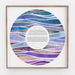 Abstract Waves Paper Cut Ketubah by Adriana Saipe - The Weitzman Museum Store - 1357