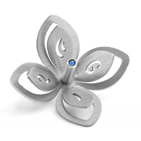 Adi Silver Flower Dreidel - The Weitzman Museum Store - as0565