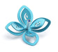 Adi Turquoise Flower Dreidel - The Weitzman Museum Store - AS0561