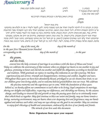 Ahava Ketubah by Nava Shoham - The Weitzman Museum Store - 5