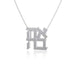 Ahava Silver Pendant Necklace - The Weitzman Museum Store - AHAVA - 18S