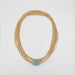 Amazonite Long Rose Wire Necklace - The Weitzman Museum Store - SH22ROSE-AMAZONITE