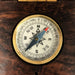 Anchor Wood Compass Box - 2" - with Brass Compass - The Weitzman Museum Store - 6475