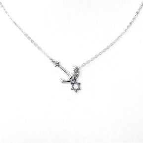 Anchored in Faith Star of David Necklace - The Weitzman Museum Store - N486N