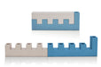 Anodized Aluminum Interlocking Traveling Menorah - The Weitzman Museum Store - AMN9000S/LB