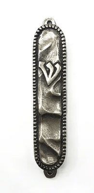 Antique Pewter Mezuzah - The Weitzman Museum Store - ADM - 740