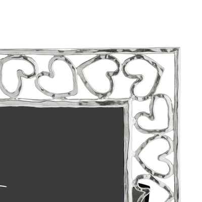 Aram Silver Heart Frame 5X7 - The Weitzman Museum Store - 132341