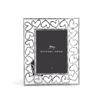 Aram Silver Heart Frame 5X7 - The Weitzman Museum Store - 132341