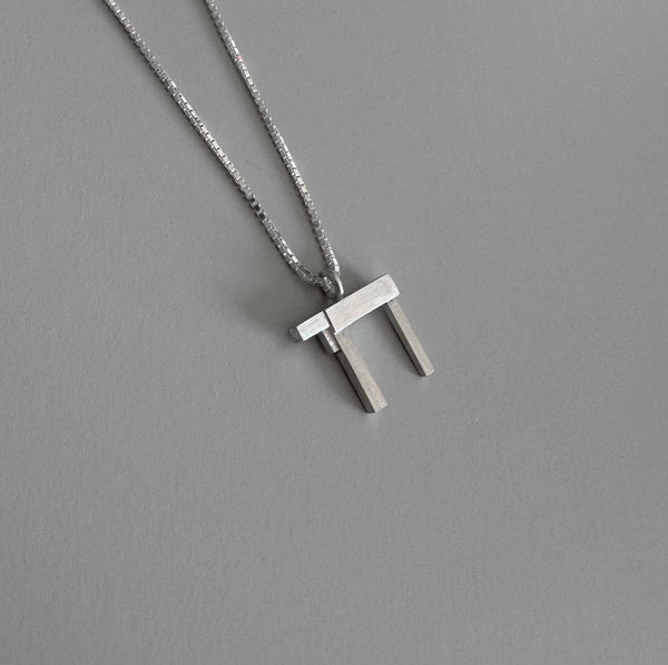 Architects Sterling Chai Necklace - The Weitzman Museum Store - 