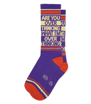 Are You Overthinking What I'm Overthinking? Socks - The Weitzman Museum Store - 125986