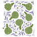 Artichokes + Olives Tea Towel - The Weitzman Museum Store - KT408