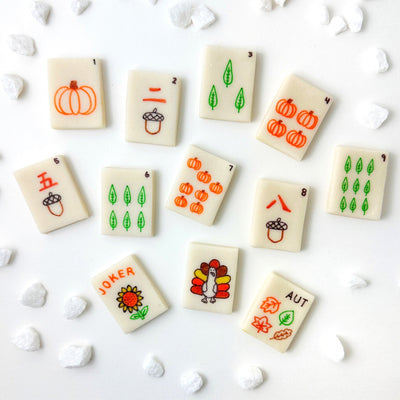 Autumn Mahjong Marzipan - The Weitzman Museum Store - sku - 46616518197473