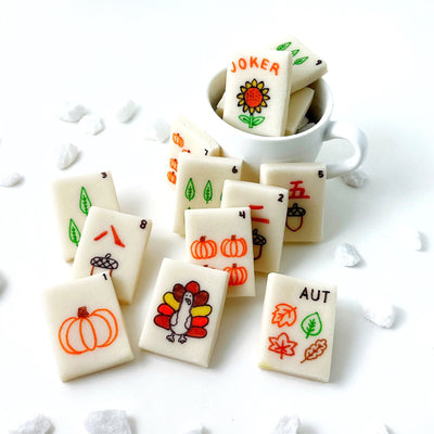 Autumn Mahjong Marzipan - The Weitzman Museum Store - sku - 46616518197473