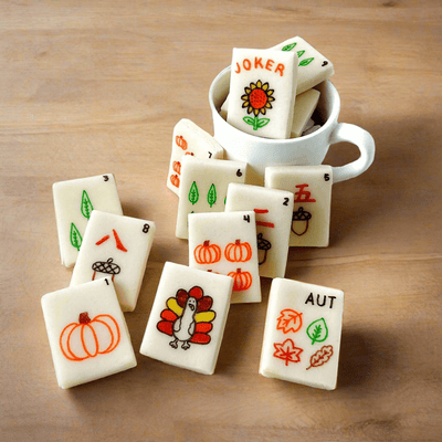 Autumn Mahjong Marzipan - The Weitzman Museum Store - sku - 46616518197473