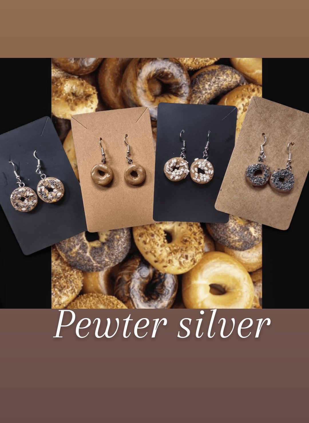 Bagel Earrings - The Weitzman Museum Store - BGEeveryPEW