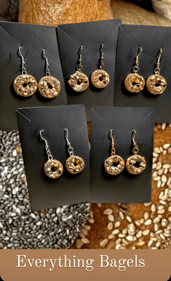 Bagel Earrings - The Weitzman Museum Store - BGEeveryPEW