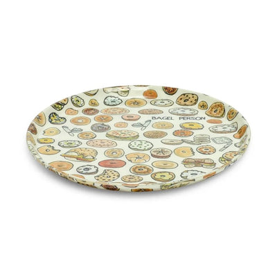 Bagel Person 14" Tray - The Weitzman Museum Store - FEPL-TRY-BAP