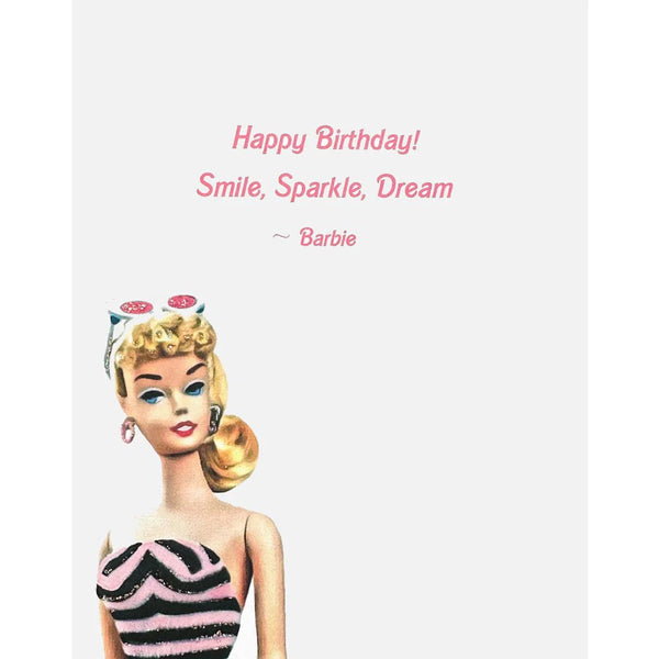 Barbie Birthday Card - The Weitzman Museum Store - CB - 139W