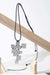 Bauhaus Square Pendant Necklace - Silver - The Weitzman Museum Store - BH29SL-JN