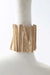 Bauhaus Stitch Cuff Bracelet - Gold - The Weitzman Museum Store - BH27GD01-JB