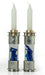 Beloved Wedding Glass Candle Holders in Multiple Patterns - The Weitzman Museum Store - 7-847384009295