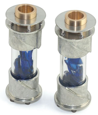 Beloved Wedding Glass Candle Holders in Multiple Patterns - The Weitzman Museum Store - 184-000