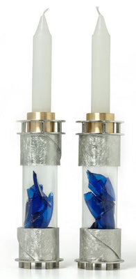 Beloved Wedding Glass Candle Holders in Multiple Patterns - The Weitzman Museum Store - 184-000