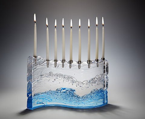 Bermuda Menorah Turquoise - The Weitzman Museum Store - mnbermt