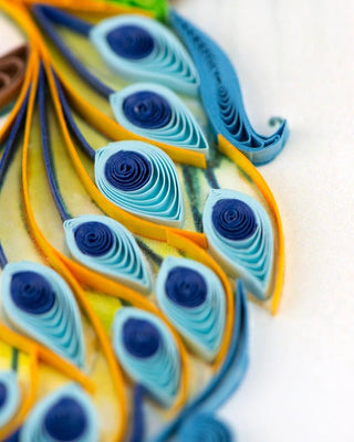 Bird Quilling Card in Multiple Design Options - The Weitzman Museum Store - 1310