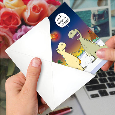 Birthday Card - Make A Wish (1 Card) - The Weitzman Museum Store - 9735