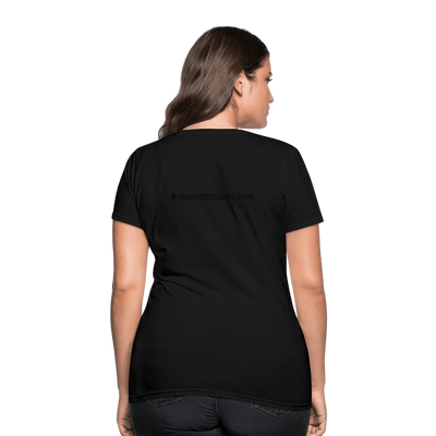 Black Ahava (LOVE) Hurts Women's Tee - The Weitzman Museum Store - 