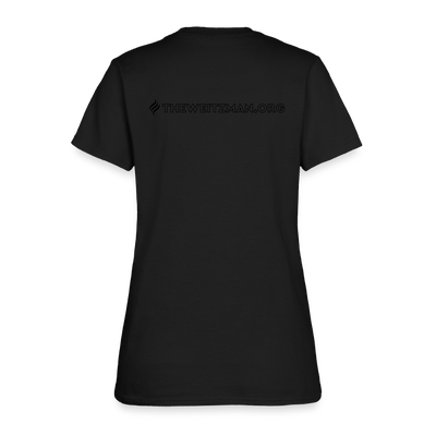 Black Ahava (LOVE) Hurts Women's Tee - The Weitzman Museum Store - 